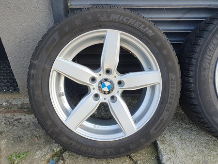 Koła 205/55R16 BMW F20 F21 F22 F23 5x120 Michelin zima 4,7mm