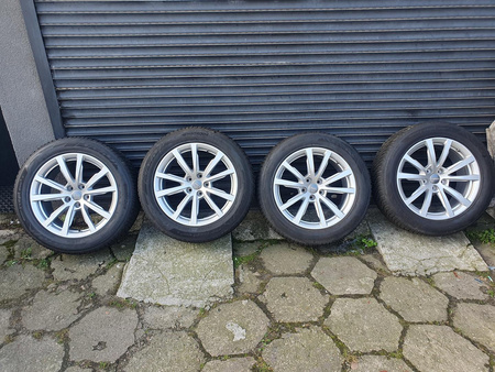 Oryginał koła 235/55R18 Audi 4N0 A8 D5 5x112 Hankook zima 6,7mm