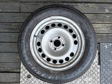 Oryginał koło zapasowe Opel Astra H Tigra TwinTop 195/65R15 zima 4x100