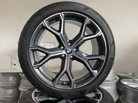 Oryginał koła 315/35 275/40 21cali BMW X5 G05 X6 G06 741M Pirelli lato