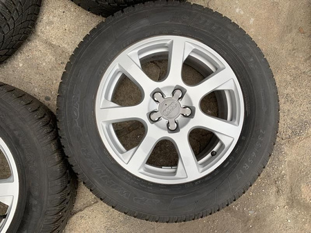 Oryginał koła 235/65R17 8R0 AUDI Q5 SQ5 S-LINE opony zima 7,6mm