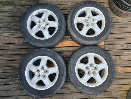 Oryginał koła 245/60r18 7L5 Porsche Cayenne 5x130 Kumho zima
