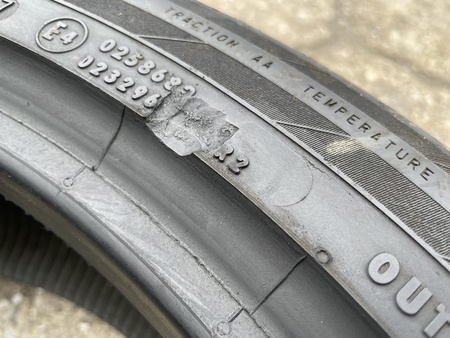 235/45R19 Continental ContiSportContact 5 XL para opon lato 6,2mm 9123