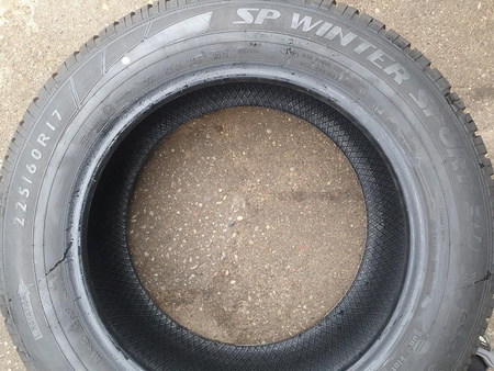 225/60R17 Dunlop Sp Winter Sport 3D RSC komplet opon zima 7,1mm 7506