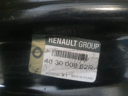 Oryginał felgi stalowe 15cali Renault Twingo 3 5,5x15 5,0x15 4x100