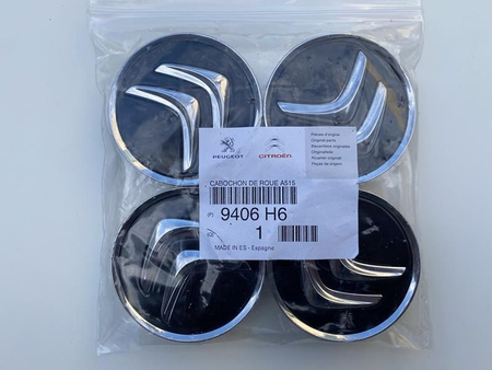 Oryginał Dekielki Dekle Kapsle Zaślepki CITROEN 9670585977 9670585877