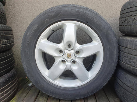 Oryginał koła 245/60r18 7L5 Porsche Cayenne 5x130 Kumho zima