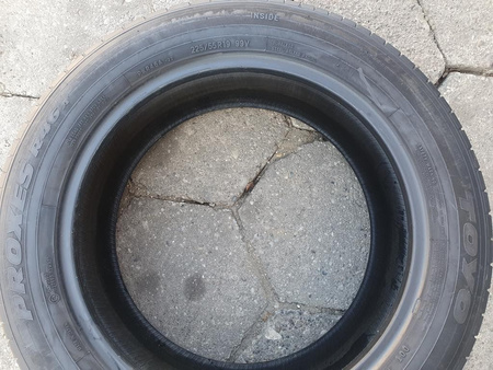 225/55R19 Toyo Proxes R46A komplet opon lato 7,5mm nr9228