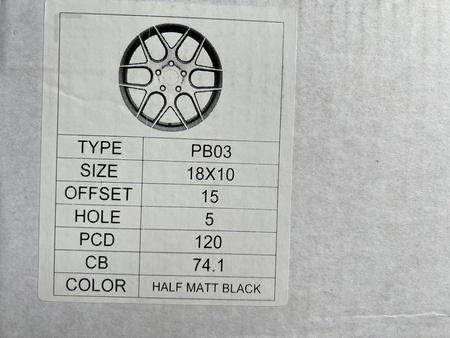 Felgi 18cali BMW 5 6 7 E60 E61 E65 F01 F02 M3 M4 5x120