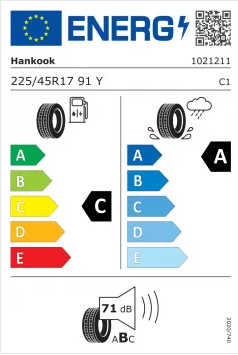 225/45R17 Hankook Ventus Prime 3 91Y opona letnia montaż gratis