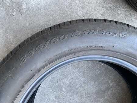 235/50R17 235 Pirelli Sottozero Serie II komplet opon zima 7,6mm 1778