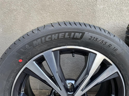 Nowe koła 215/55R18 Renault Captur Kadjar 5x114,3 et35 Michelin lato