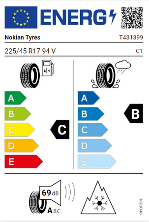 225/45R17 Nokian Seasonproof XL 94V opona całoroczna montaż gratis