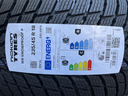 Koła 235/45R18 Suzuki Kizashi Swift Sport 5x114,3 Nokian zima nowe