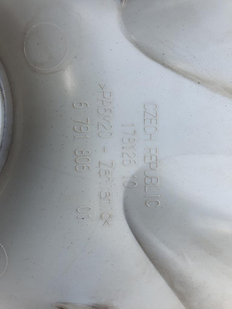 Oryginalne kołpaki 16cali 6791806 BMW F20 F21 F22 F30 E90 E91