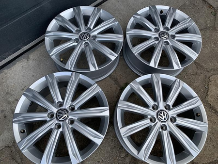 Oryginał felgi 5TA VW 17 Cali Golf 5 6 7 Touran Caddy Sharan