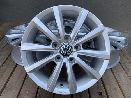 5G0 Oryginał Nowe Felgi 15 5x112 Vw Tiguan Golf 7 Touran Passat Sharan