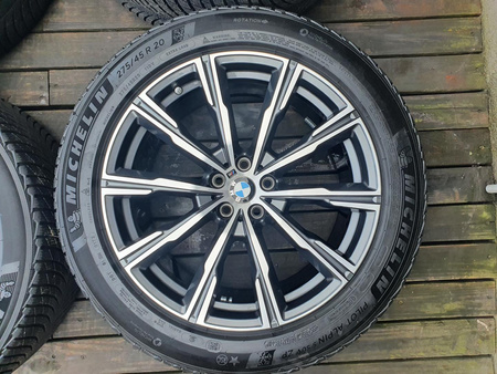 Oryginał koła 275/45R20 BMW X5 G05 X6 G06 Michelin 7,5mm zima 5x112