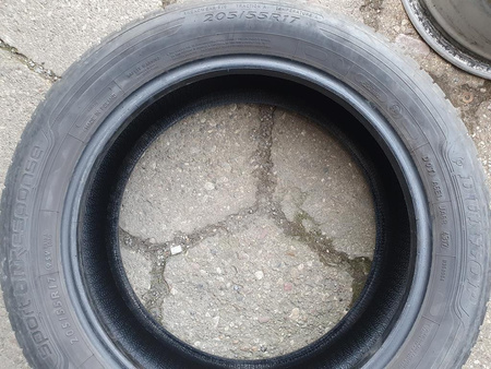205/55R17 Dunlop Sport Blu Response XL para opon lato 6,0mm nr7860