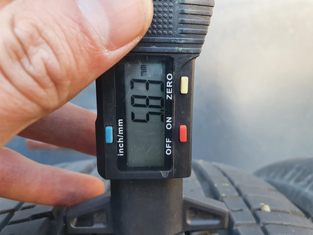 185/55R16 Bridgestone Turanza ER370 komplet opon lato 5,8mm nr6149