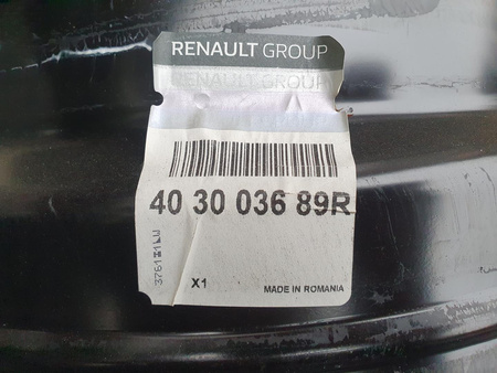 Oryginał felga stalowa 15cali Renault Clio Dacia Sandero Dokker