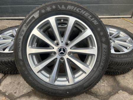 Oryginał koła 225/55R17 Mercedes E klasa W213 A213 Michelin 5,8mm zima