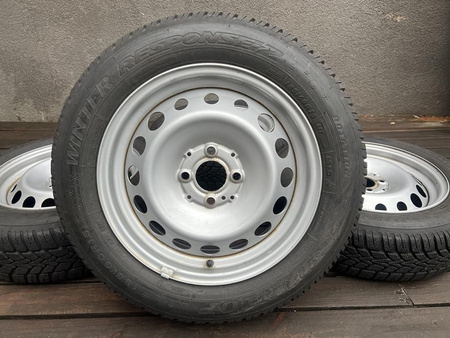 Koła stalowe 185/60R15 165/65R15 Smart ForFour ForTwo Dunlop 7,3mm zima