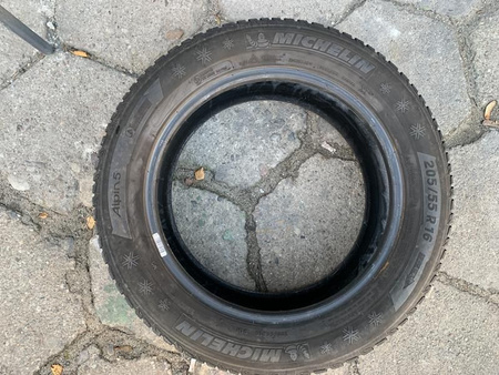 205/55R16 Michelin Alpin 5 Opona Zima 5,3mm P169
