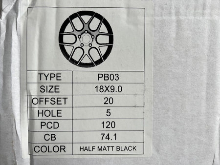 Felgi 18cali BMW 5 6 7 E60 E61 E65 F01 F02 M3 M4 5x120