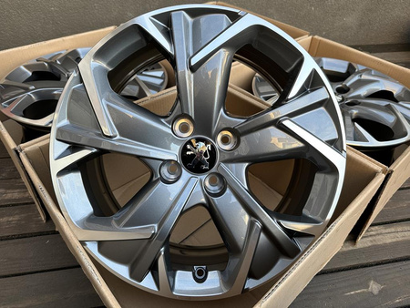 Oryginał Felgi 17cali Peugeot 2008, 206+ 207, 307 4x108