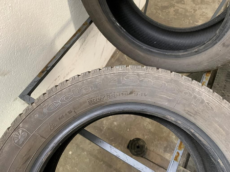 205/55/16 205/55R16 GoodYear Vector 4Seasons para opon całoroczne 6,7m