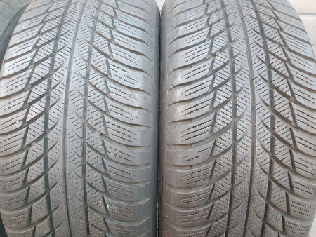 225/55R17 Bridgestone Blizzak Lm001 RSC komplet opon zima 7,0mm 7584