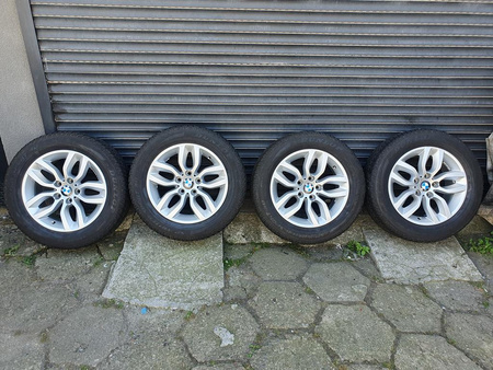 Oryginał koła 225/60R17 BMW X3 F25 X4 F26 5x120 Dunlop zima 5,7mm
