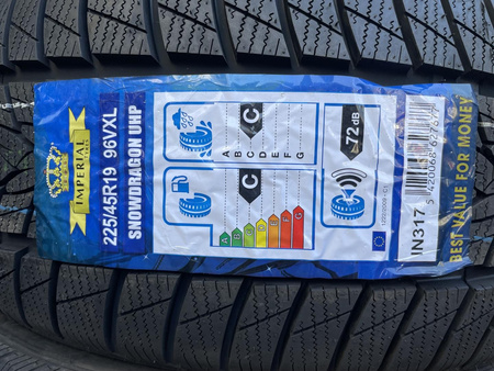 Oryginał koła 225/45R19 Renault Kadjar 5x114,3 et40 Imperial zima nowe