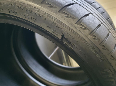 225/40R19 Bridgestone Turanza T005 XL para opon lato 5,1mm nr9377