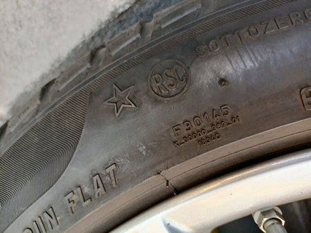 Oryginał koła 245/45R19 BMW 5 G30 G31 7 G11 G12 Pirelli zima 5mm