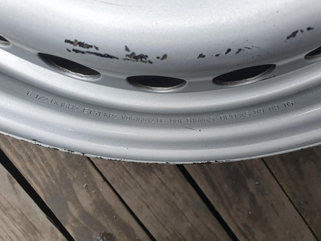 Oryginał felgi stalowe 16cali VW Transporter T5 Bora Skoda Superb