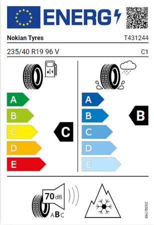 235/40R19 Nokian Snowproof XL 96V opona zimowa montaż gratis