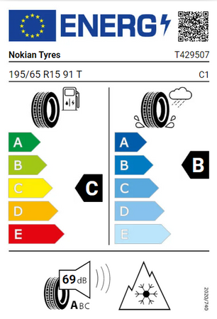 195/65R15 Nokian WR D4 91T opona zimowa montaż gratis