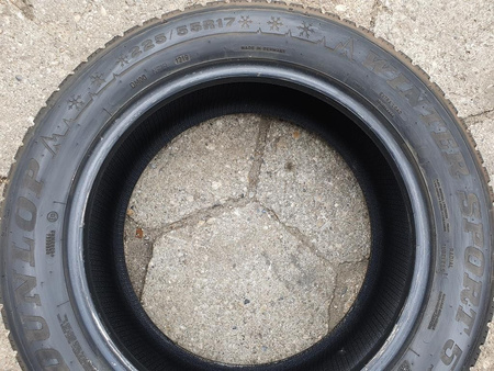 225/55R17 Dunlop WinterSport 5 XL para opon zima 7,2mm nr7655