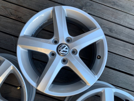 5G0 Oryginał Nowe Felgi 16 5x112 Vw Tiguan Golf 7 Touran Passat Sharan