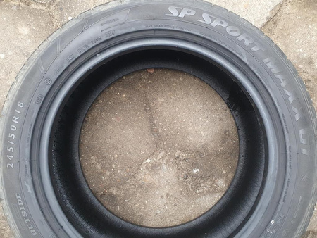 245/50R18 Dunlop Sp Sport Maxx GT RSC komplet opon lato 5,3mm 8301