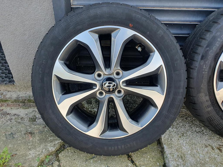 Oryginał koła 185/55R15 Hyundai I10 4x100 Continental lato 6,6mm