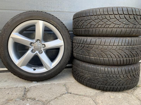 ORYGINAŁ KOŁA 235/50R19 cali 4H0 AUDI A8 D4 Opony Zima 7,7mm