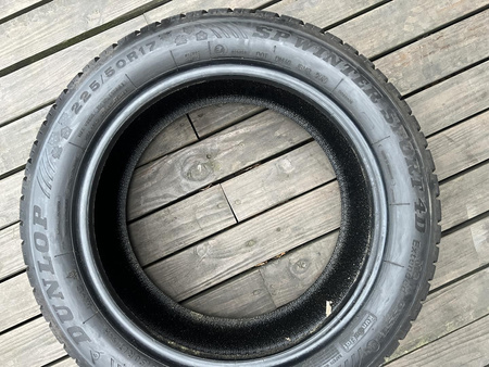 225/50R17 Dunlop Sp Winter Sport 4D RSC komplet opon zima 8,0mm nr7435