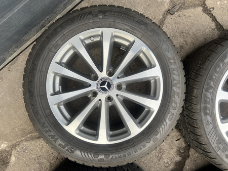 Oryginał koła 225/55R17 Mercedes E klasa W213 A213 Dunlop 6,7mm zima