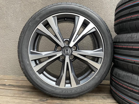 Nowe koła 225/45R18 Honda Jade Stream 5x114,3 et35 Dunlop lato