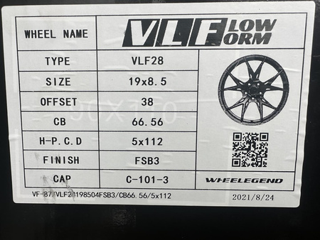 Felgi 19cali Audi A4 BMW G30 Ford Mercedes Seat Skoda Vw 5x112
