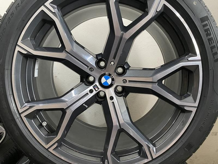 Oryginał koła 315/35 275/40 21cali BMW X5 G05 X6 G06 741M Pirelli lato