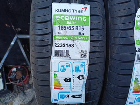 185/65R15 Kumho EcoWing ES31 para opon lato nowe nr5603